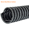 Жаропрочный гибкий воздуховод Clip Silicon Carbon